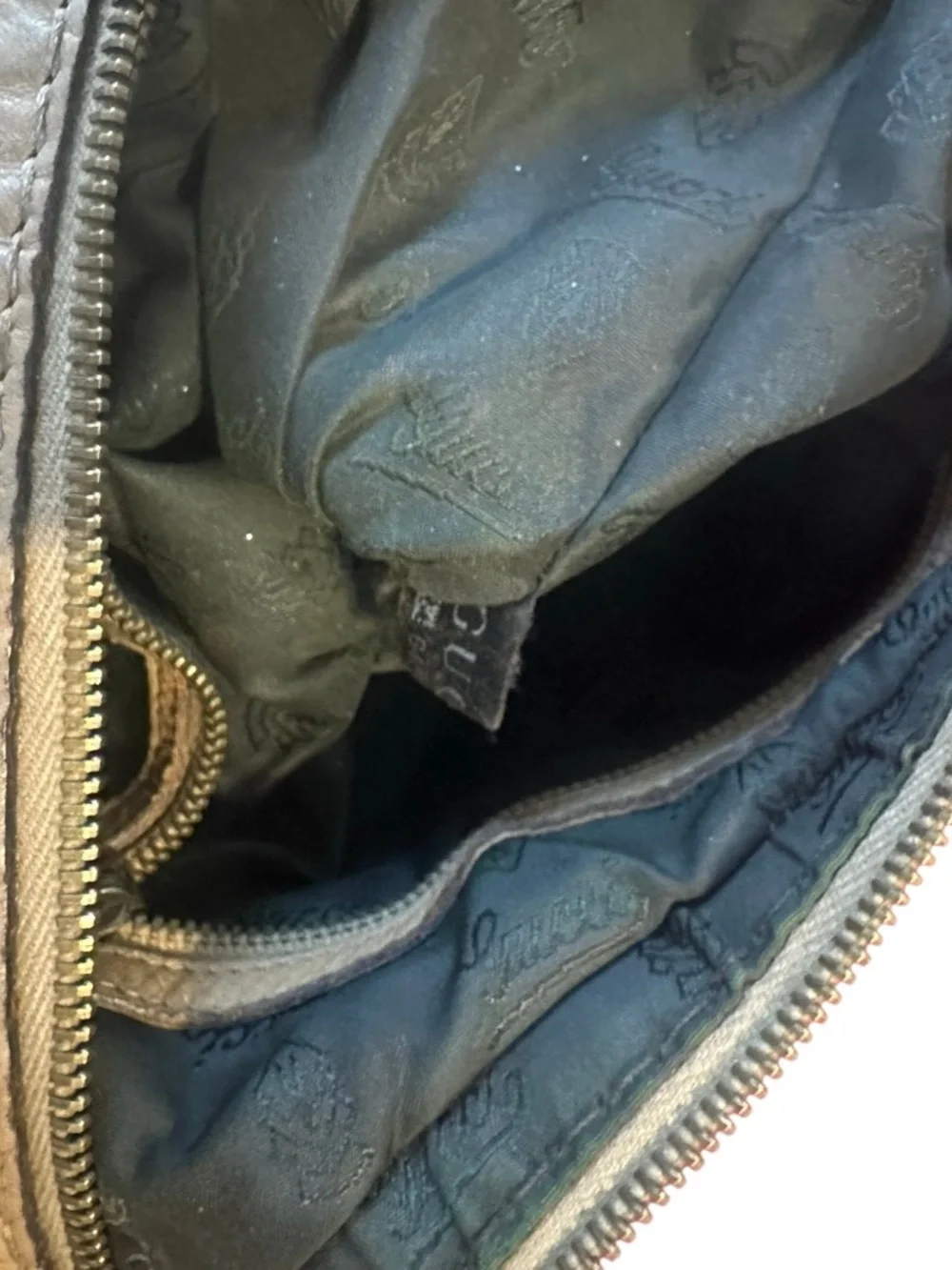 Classic Tan Leather Shoulder Bag - Women - Picture 7 of 12